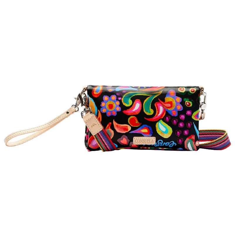 Women's crossbody bag affordable price -Women's Sophie Uptown Crossbody Bag In Black Multi