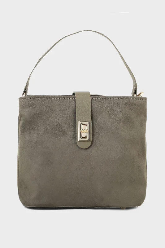 Women's bucket bag light ensemble -Top Handle Hand Bags BH0074-Olive