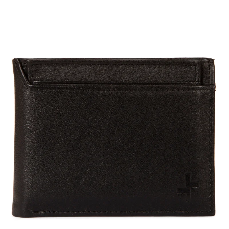 Women's wallet budget buy -Leather RFID Flip-Up Wing Wallet