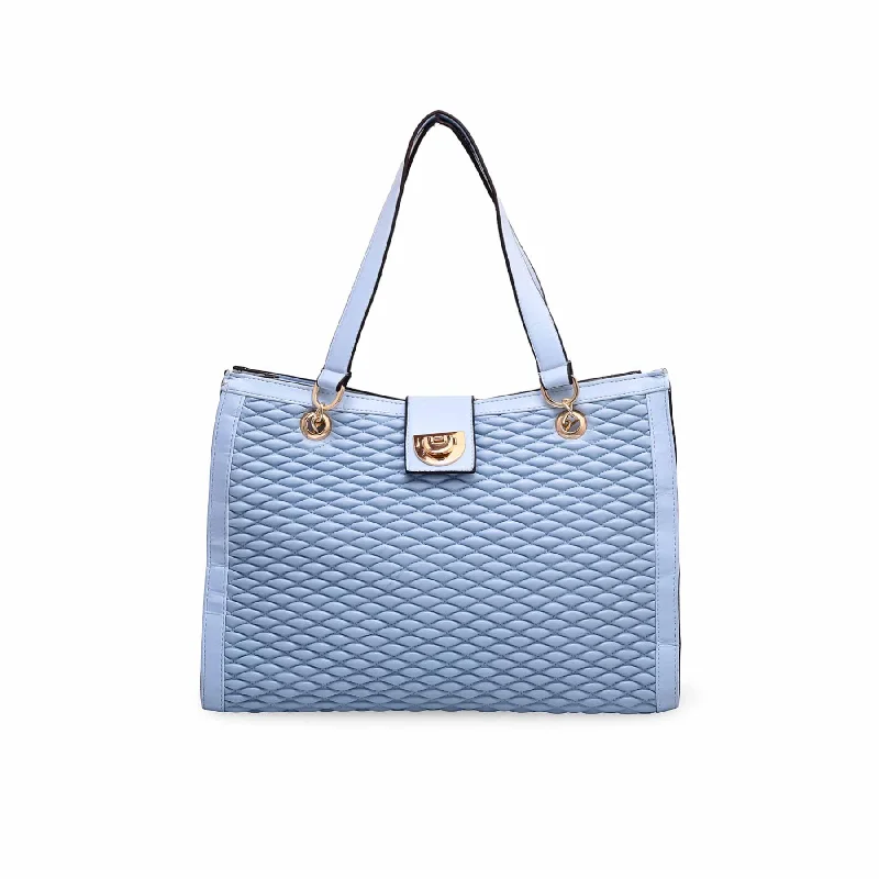 Women's shoulder bags designer -Blue Formal Shoulder Bag P54560