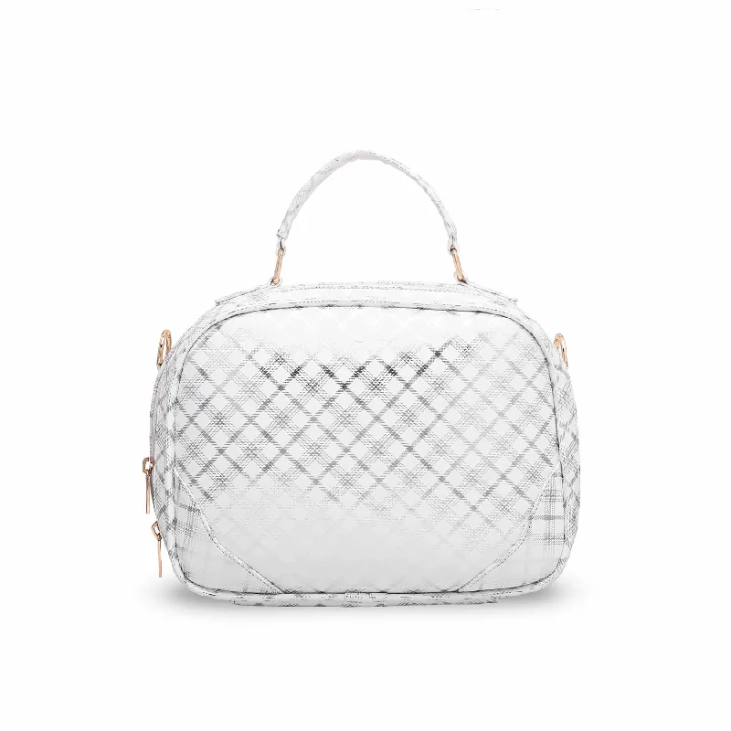 Women's shoulder bags evening -White Casual Shoulder Bag P55583