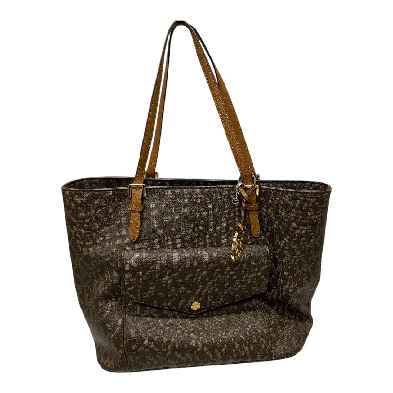 Handbags slouchy-trend -Handbag Designer By Michael Kors In Brown, Size:Large