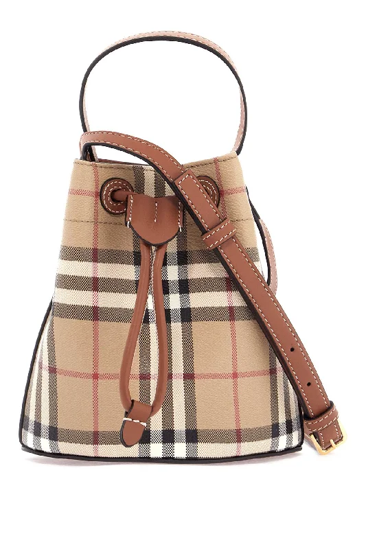 Women's bucket bag personal kit -Burberry Ered

checkered Mini Bucket Bag