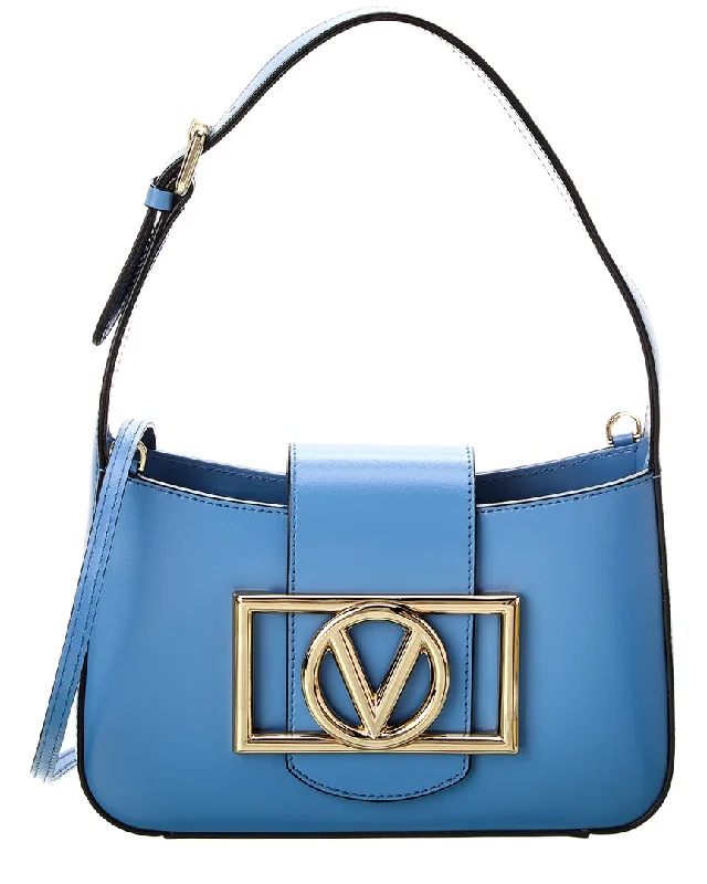 Women's crossbody bag custom stitching -Valentino by Mario Valentino Kai Leather Crossbody