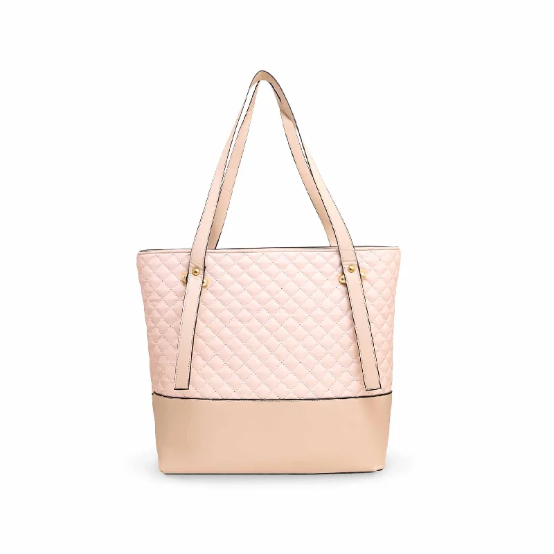 Women's shoulder bags soft -Cream Formal Shoulder Bag P55589