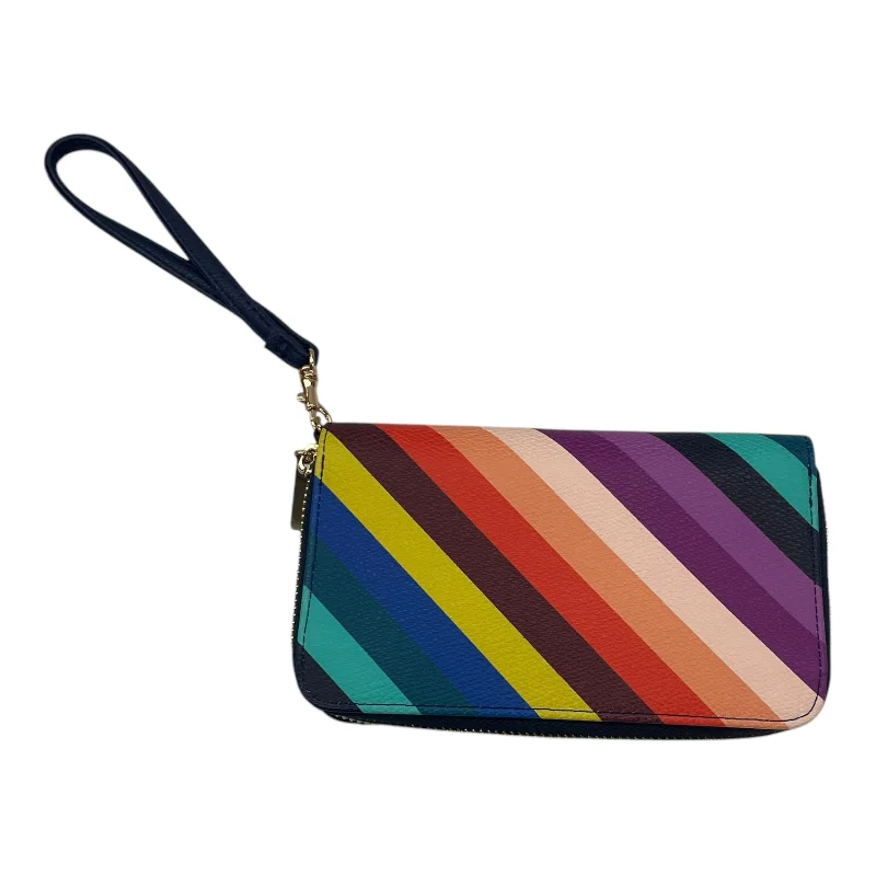 Women's wallet stylish apparel -Wallet By A New Day In Striped Pattern, Size:Small