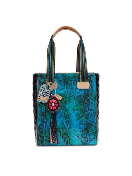 Women's tote bags green-vibrant -Chica Tote Cade