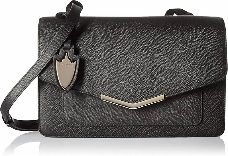 Women's crossbody bag street-ready -Women's Lily Crossbody Bag In Black