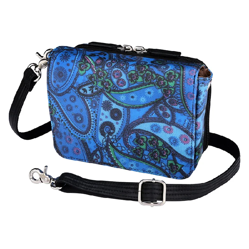 Women's crossbody bag lightweight material -Crossbody Organizer, USA Cowhide