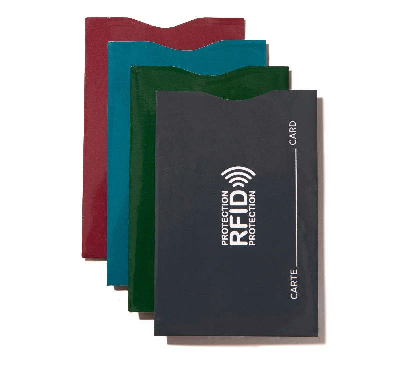 Women's wallet exclusive release -4 RFID Card Sleeves