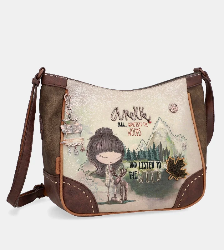 Women's shoulder bags elegant-design -The Forest large shoulder bag